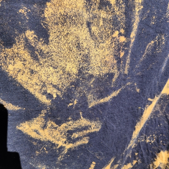 Custom Bleach Reverse Tie Dye Long Sleeve Shirt - Picture 4 of 6